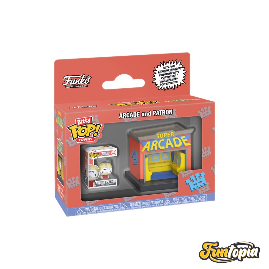 Funko Bitty POP! (93093) Arcade Patron Bitty POP! Town: Bitty City by Funko