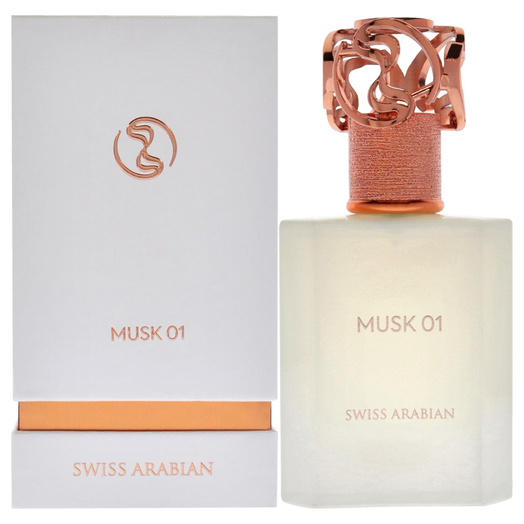 Musk 01 & Musk 07 swiss arabian 50ml. edp