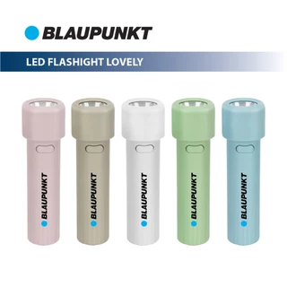 BLAUPUNKT ไฟฉายมินิมอล 1W แสงขาว 6500K ขนาดพกพา ชาร์จได้ แบต 800mAh รุ่น BP-FLL1