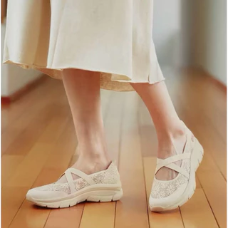 SKECHERS Women Arch Fit Slip-In Shoe 2026 รองเท้าคัทชูผู้หญิง พื้น Memory Foam สเก็ตเชอร์ส
