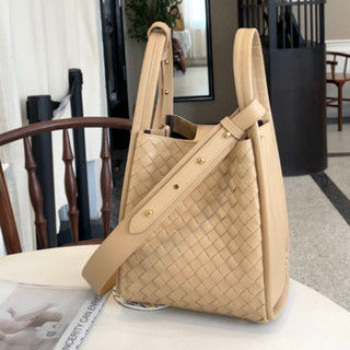 02-509 Buqutte Bag กระเป๋าถือหนังแท้แบรนด์ไทย งานสานสุดประณี…