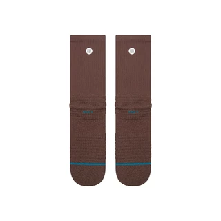 STANCE ถุงเท้าวิ่ง RUNNING SOCKS รุ่น SOLID MID RIBBED CREW RUNNING SOCK MID CUSHUIN SIZE L