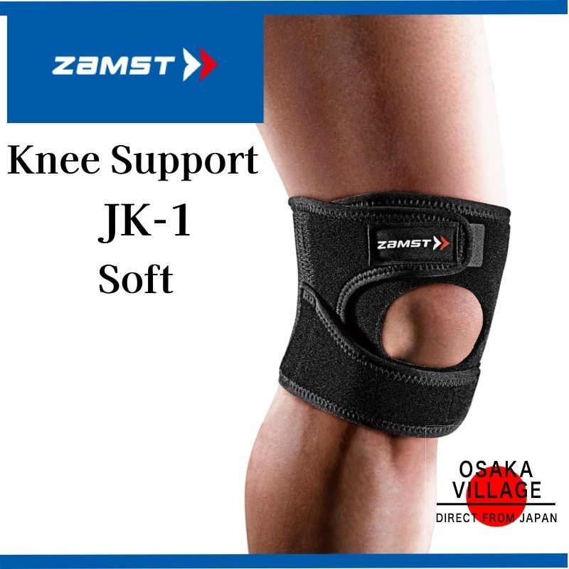 ZAMST JK-1 Knee Support อุปกรณ์พยุงเข่าแบบซัพพอร์ตนุ่ม สำหรับกีฬาที่มีการกระโดด ใช้ได้ทั้งซ้ายและขวา