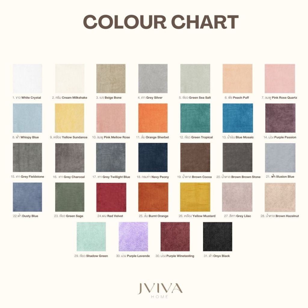 Jviva ผ้าขนหนูใยไผ่100% เช็ดตัว ไซส์ M (27x54 นิ้ว) Natural Bamboo Towel - Rapid Dry Collection รูปที่ 5