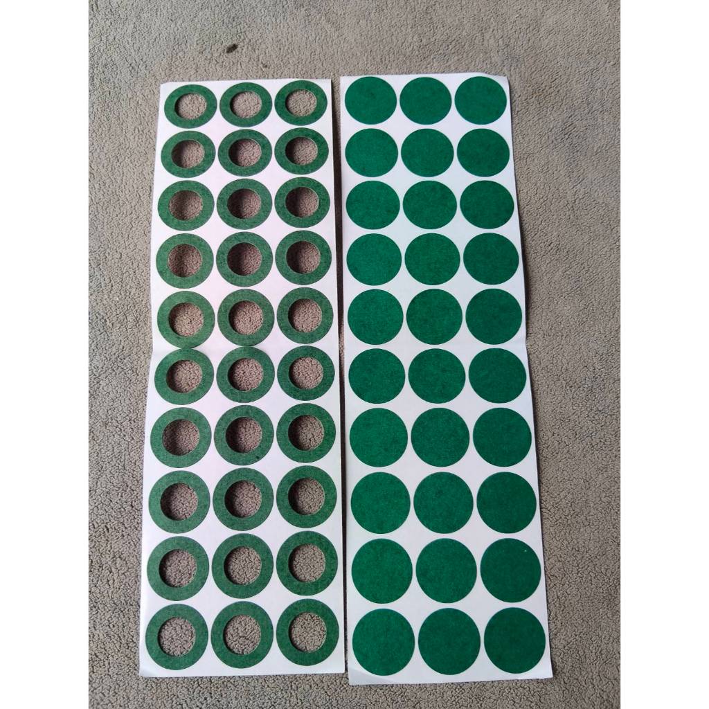 แผ่นกระดาษบาร์เลย์แบบมีกาวในตัว (18650, 32140) - แผ่นฉนวนสำหรับแบตเตอรี่ลิเธียม แบบทึบหรือกลวง พร้อม