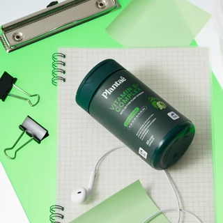 Plantae Essential Vitamins : Vitamin B+ Complex กระปุก 30 เม็ด วิตามินบี แบบเม็ด บีรวม vitamin b12