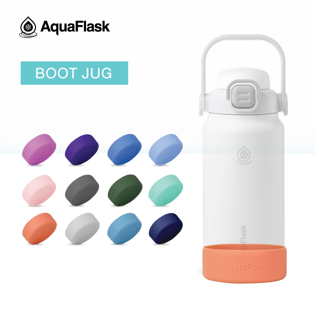 AquaFlask JUG Boot It Up! Silicone ยางรองก้นกันกระแทกสำหรับรุ่น JUG เท่านั้น* 30/40/50oz (รุ่นอื่นไม่สามารถใส่ได้) – โปรปัง