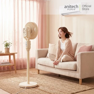 Anitech พัดลมตั้งพื้น 10 นิ้ว รุ่น SF400 กำลังไฟ 40W ปรับแรงลมได้ 3 ระดับ ดีไซน์สวย กะทัดรัด ประหยัดพื้นที่