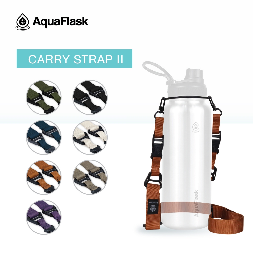 AquaFlask Carry Strap V.2 สายสะพายขวด (Fit to 14oz, 18oz, 22oz, 32oz and 40oz)