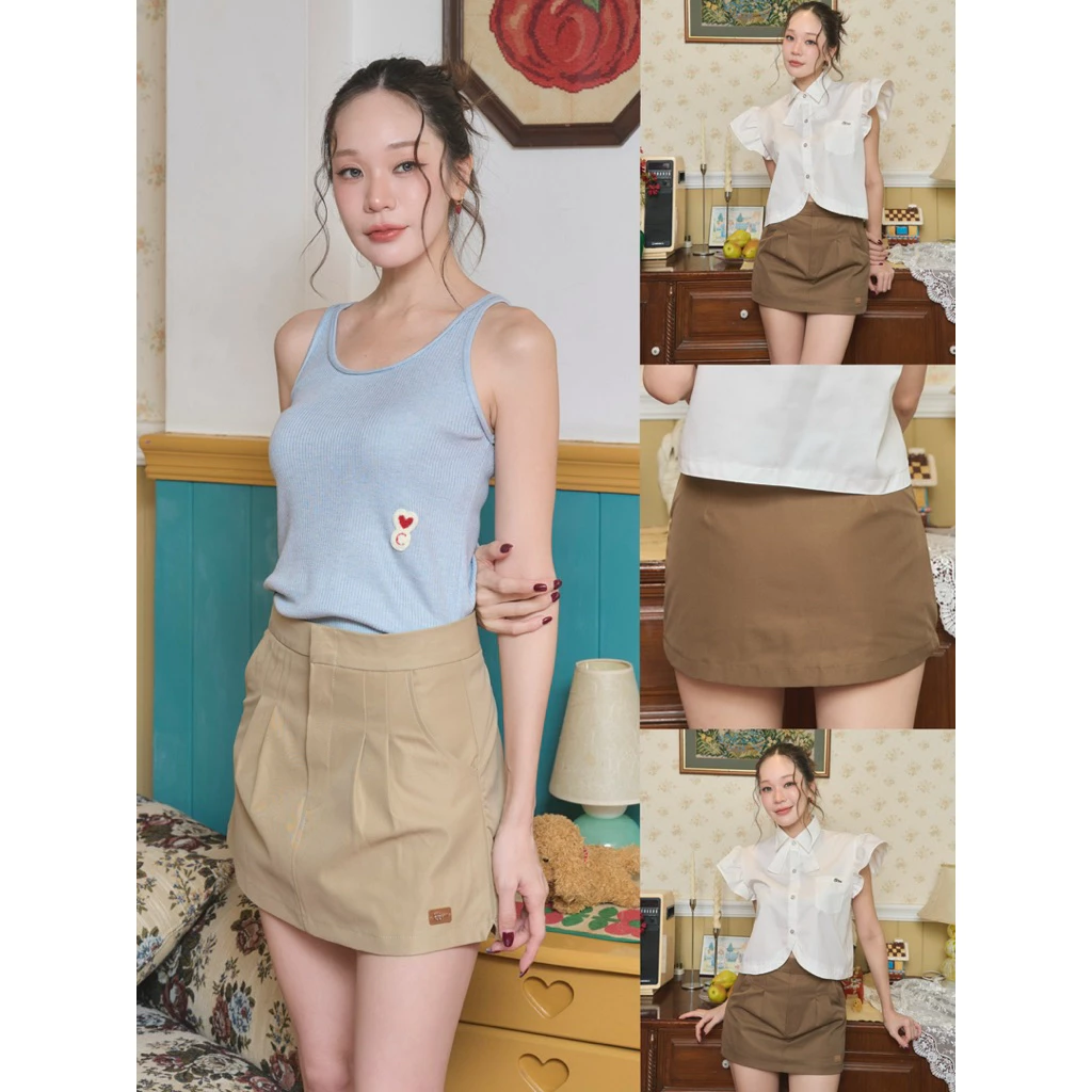C.H.M Pimo Skirt (กระโปรงกางเกงพิโม่)
