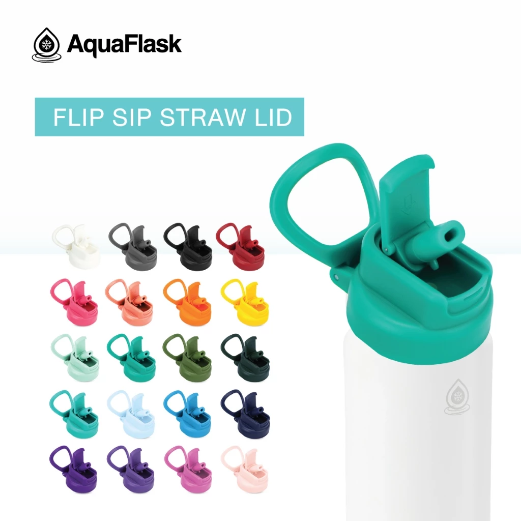 AquaFlask Flip Sip Straw Lid (14-64oz) - ฝาแบบหลอด (ขนาด 14-64 ออนซ์)