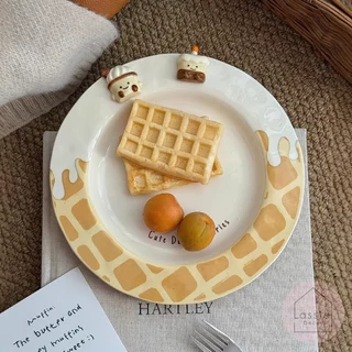 ✨ NEW ✨Waffle & Bakery 🥨🍞 คอลเลคชันจานเซรามิกธีมขนมอบ ดีไซน์อบอุ่น จัดโต๊ะแล้วใจฟู 🧇✨ Lassie decor