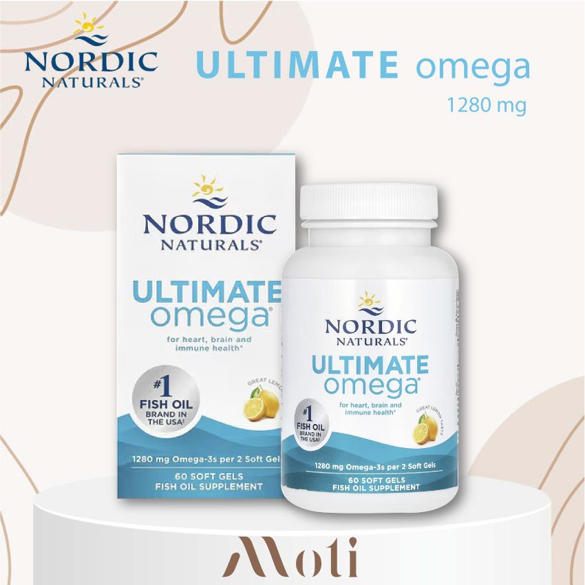 NORDIC NATURALS - ULTIMATE omega น้ำมันปลา 1280 mg