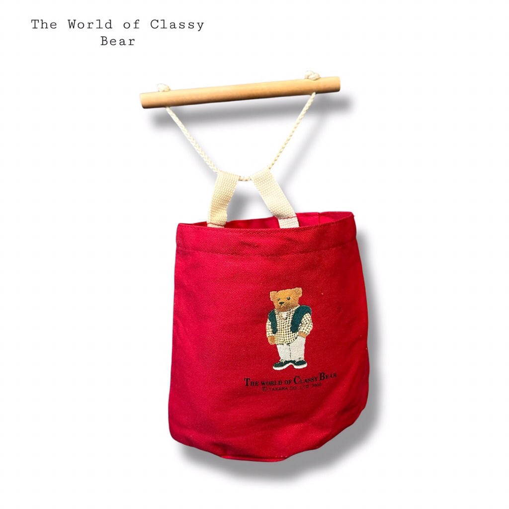 The World Of Classy Bear กระเป๋าใส่ของแขวนตกแต่ง