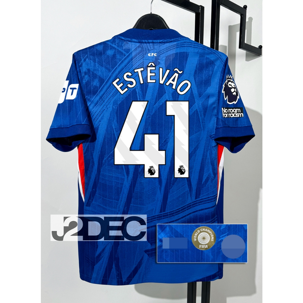 ลดล้างสต๊อก!! เสื้อฟุตบอล Lชลซี Home ชุดเหย้า [ 3A ] เกรดแฟนบอล 2025/26 ฟลูออฟชั่น EPL+FIFA ชื่อนักเตะ (Lชลซี-ครบทุกคน)