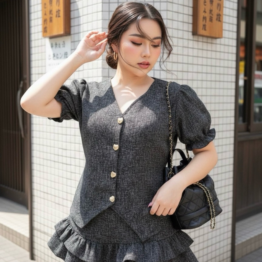 Maharani - Charming Set ชุดSetสาวอวบ - อก40-46“- #S113