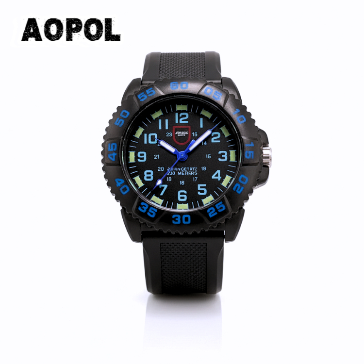 นาฬิกาข้อมือ AOPOL รุ่น 639 รุ่นยอดฮิต พรายน้ำ กันน้ำ ของพร้อมส่งจากไทย รูปที่ 6