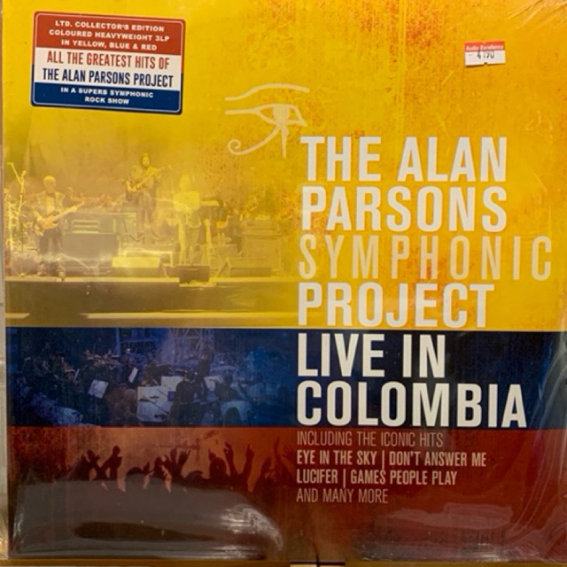 แผ่นเสียงTHE ALAN PARSONS SYMPHONIC PROJECT LIVE IN COLOMBIA  33rpm 2lp