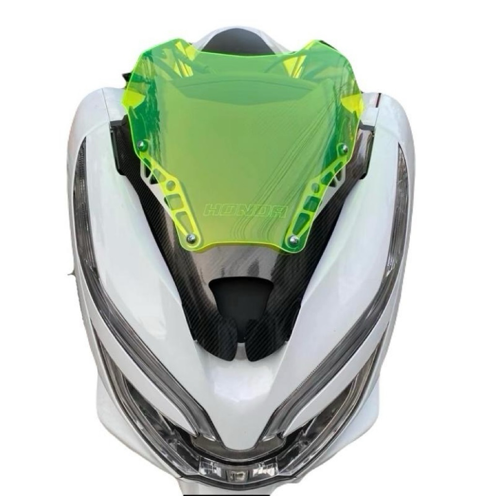 ชิวหน้าPCX ปี18-20 ทรงซิ่งV1 กำลังฮิต ชิวสองขั้น ชิวแต่งPcx2018-2020 ชิวpcx2018-2020 Pcx2018 วัสดุเป