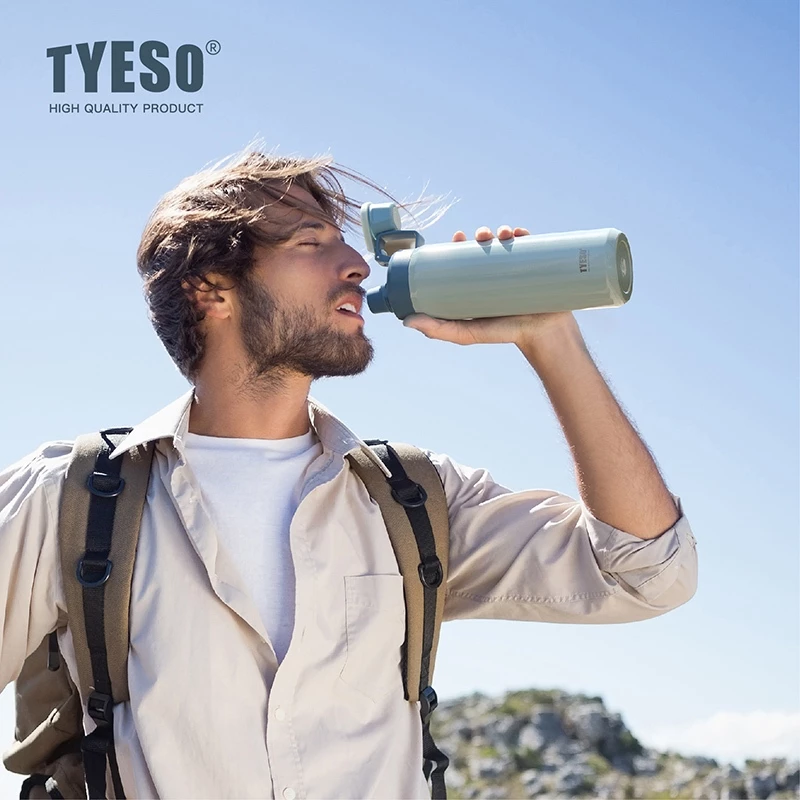 [ประกัน 1 ปี] TYESO ขวดเก็บความเย็น สเตนเลส 304 รุ่น 319A กระบอกน้ำเก็บความเย็น กระติกเก็บความเย็น กระติกน้ำเก็บความเย็น thumbnail 4
