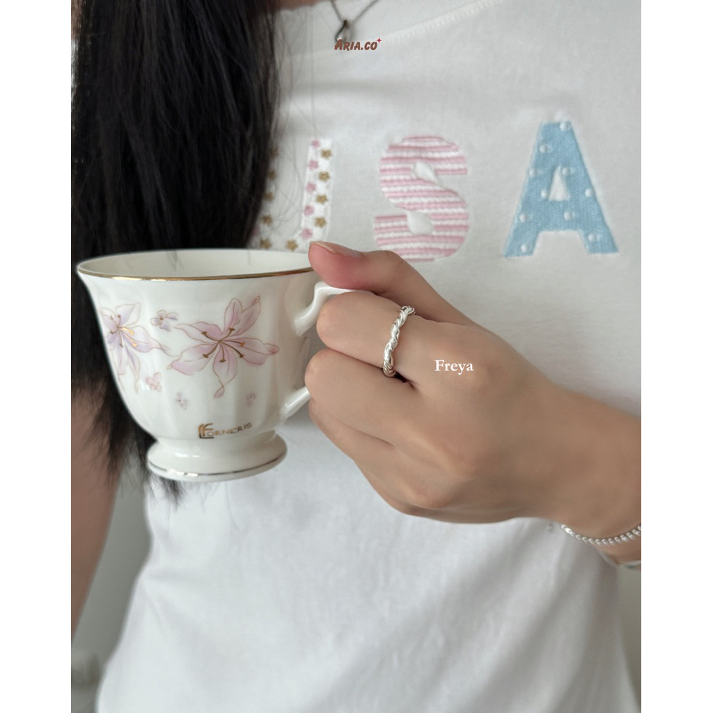 Freya Ring (Silver/Gold) ปรับขนาดได้ | Aria.co