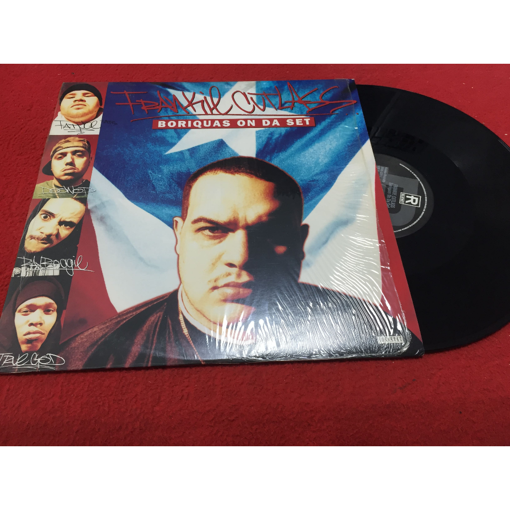 Boricuas on da Set -  Frankie Cutlass ขนาด 12 นิ้ว LP ร้าน PinHaiMusic B108