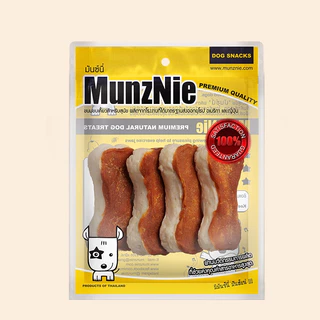 MUNZNIE ขนมสุนัขมันซ์นี่ ครันชี่โบน 3.5 นิ้ว หน้าไก่บด||CK012
