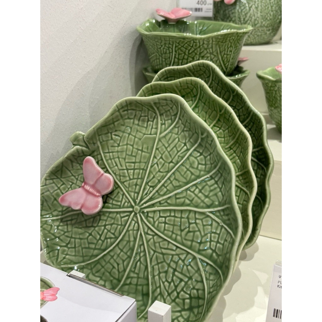 จานใบไม้ ชามใบไม้ เหยือกใบไม้ - Flying Tiger Copenhagen