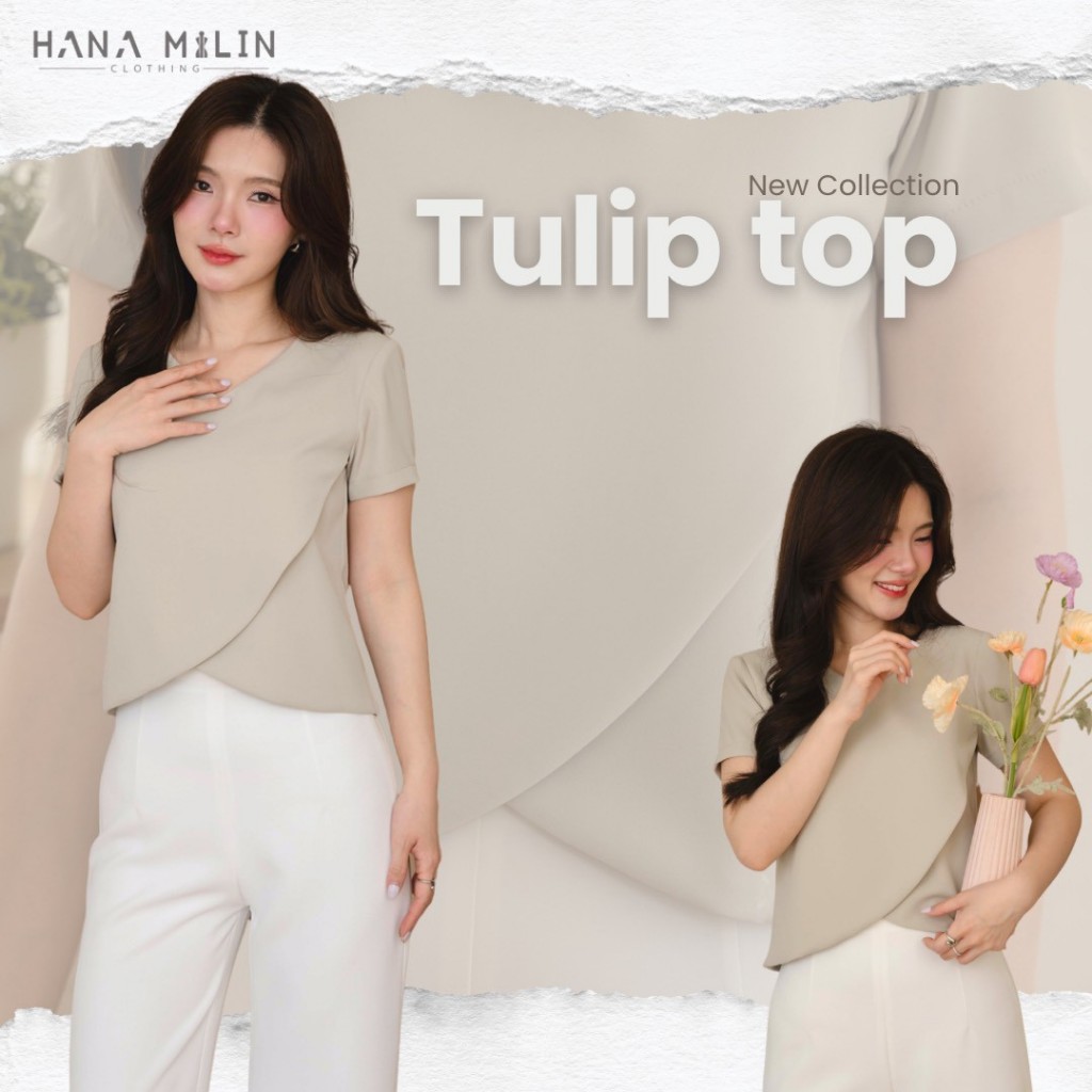 Tulip top by Hanamilinclothing