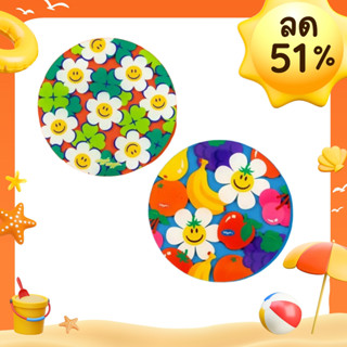 [พร้อมส่ง] ที่รองแก้วอะคริลิค Wiggle Wiggle ที่รองแก้ว แผ่นร…