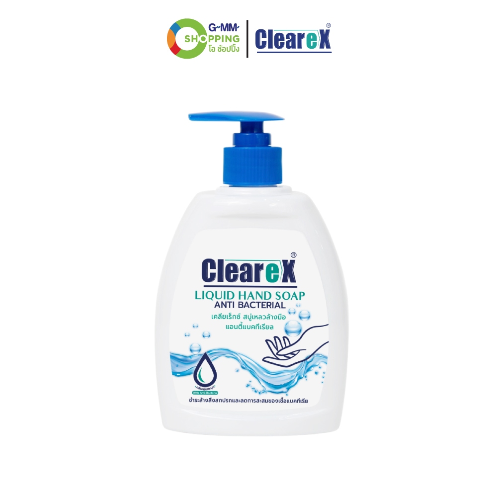CLEAREX เคลียเร็กซ์ สบู่เหลวล้างมือ แอนตี้แบคทีเรียล 400 มล. #202167