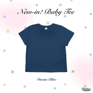 Tubbies | Daily Baby Tee เสื้อยืด เสื้อเบบี้ที เสื้อbaby tee ไซส์เล็ก-ใหญ่ สาวอวบใส่ได้ คอตตอน100% งานไทย💯คอกลม แขนสั้น