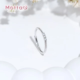 Motta Silver Ring แหวนเงินแท้ สไตล์สวยหรู ใส่ได้ทุกวัน