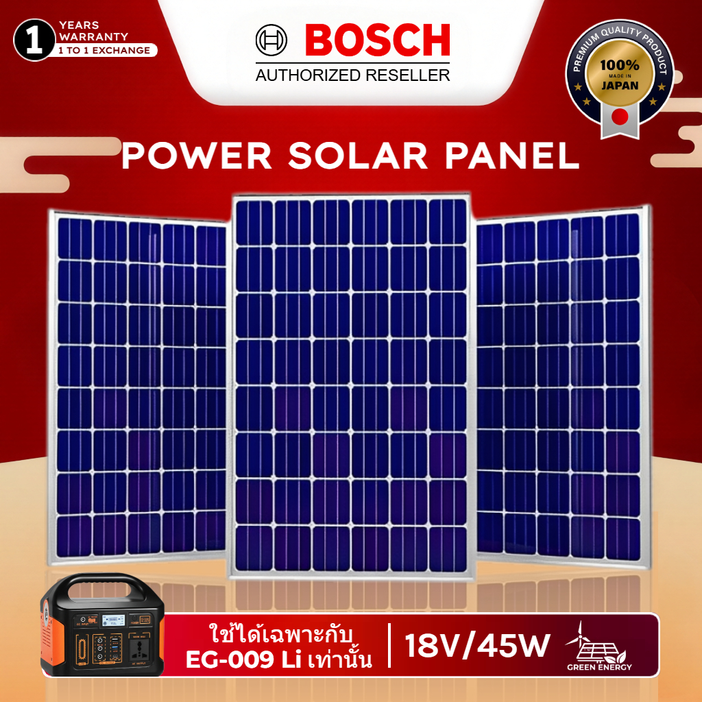 SOLAR PANELS for power station charging solar power Model:EG009Li / EG003Pb / EG008Pb / EG012Li