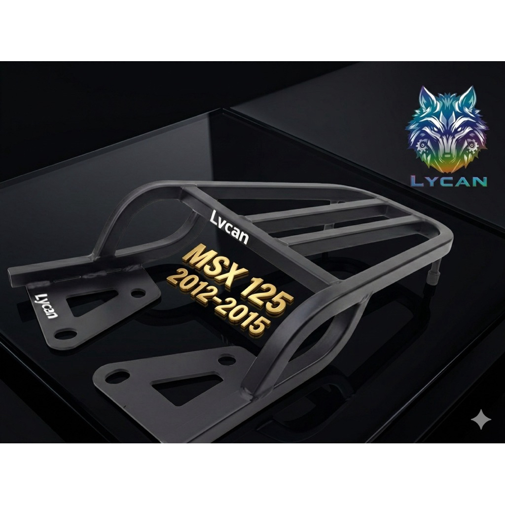 ตะแกรงท้าย MSX 125 V.1 ( สำหรับ MSX เก่า MSX 125 ปี 2012-2015  ไฟกลม)  🏆TP🏆
