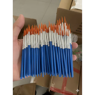 ++พร้อมส่ง++ พู่กัน สำหรับระบายสี ขนาด 10.5ซม จำนวน 100 แท่ง รุ่นใหม่