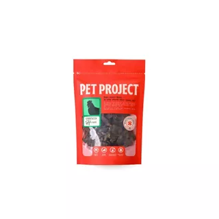 Pet Project หัวใจไก่อบแห้ง Dehydrated Chicken Heart 100% Natural