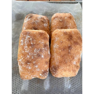 ขนมปังเชียบัตต้า Ciabatta Bread - 4 pcs set