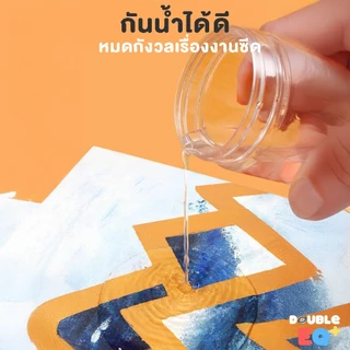 [แถมฟรี อุปกรณ์] สีอะคริลิค เซ็ต12สี เนื้อเนียน กันน้ำ 100ml เกรดพรีเมียม Premium Acrylic Color