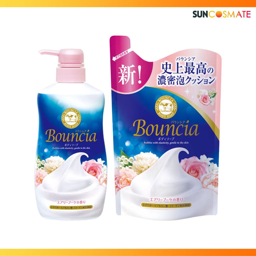 🕸️Cow Bouncia body soap airy bouquet 480ml.