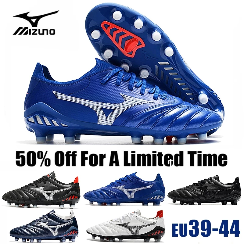2026ใหม่ Mizuno Morelia Neo 3 FG รองเท้าสตั๊ด รองเท้าฟุตบอลชายและหญิงคุณภาพสูง รองเท้าฟุตบอลราคาถูก