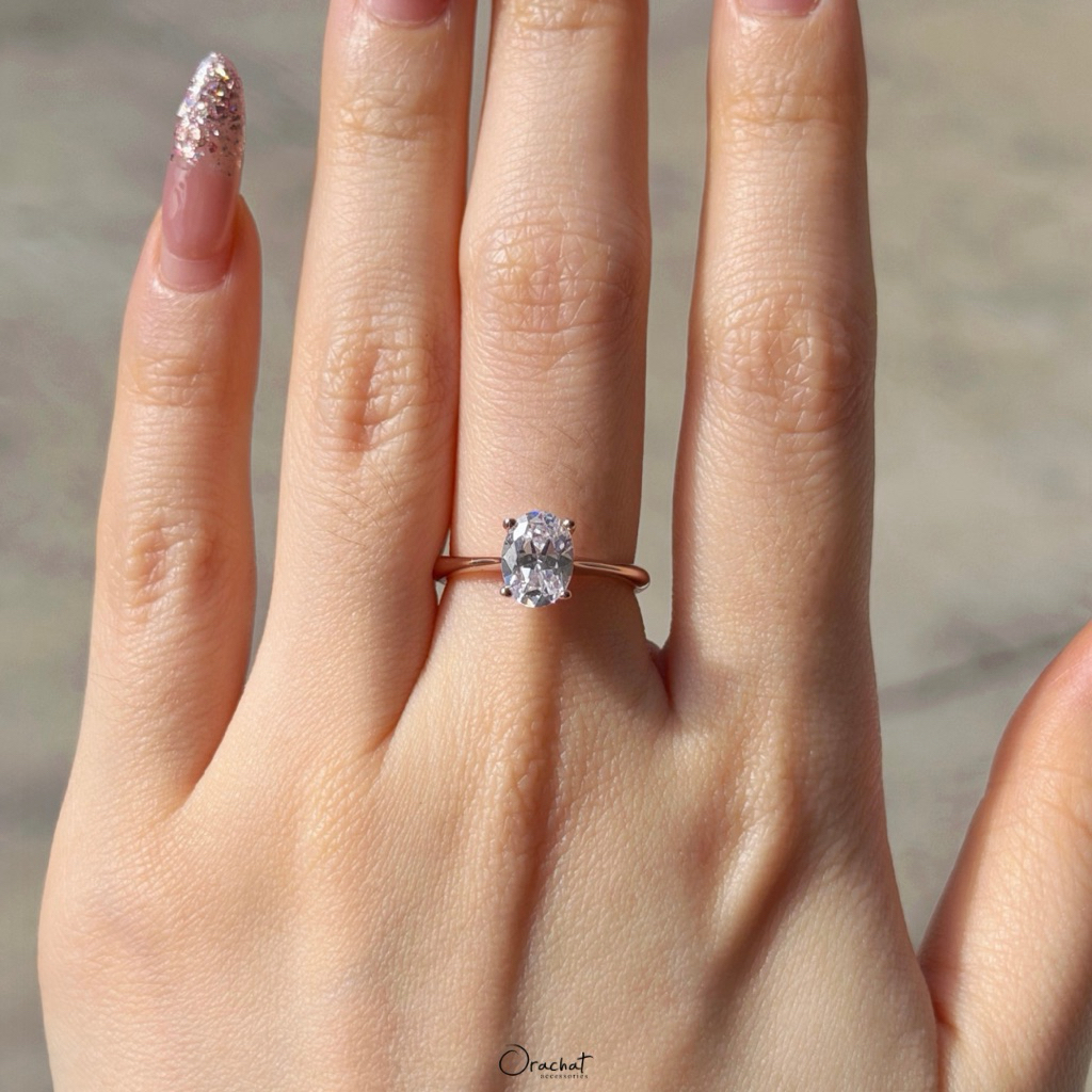 Orachat | Velvett 100 H&A ring. (แหวนตัวเรือนเงินแท้ 92.5)