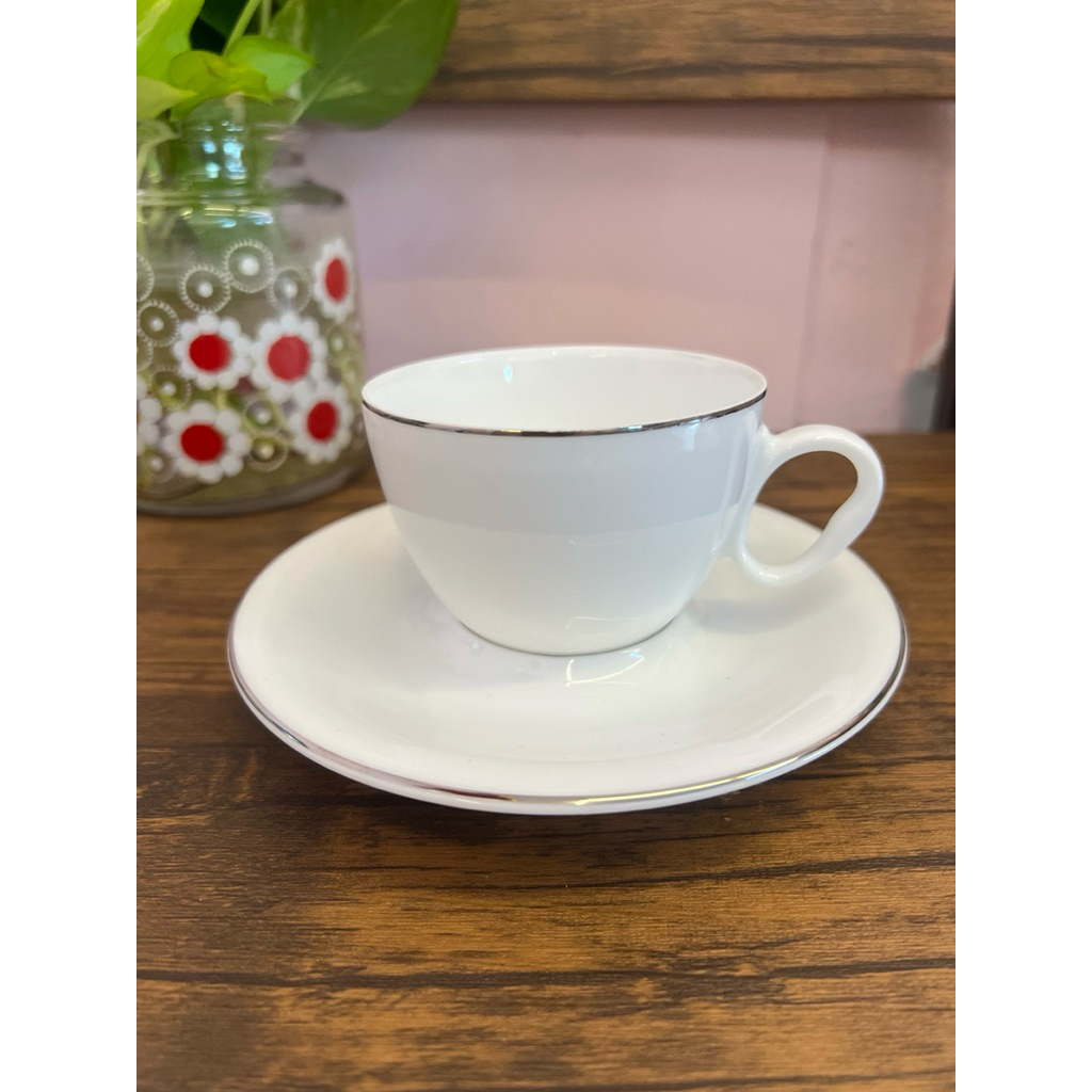 BB0226.0401 - (สินค้ามือ2) ชุดกาแฟ ก้นมน Adam&Eve