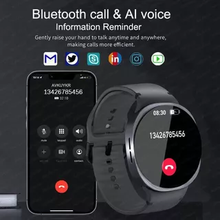 2025 ใหม่Galaxy Watch8 สมาร์ทวอทช์AMOLED1.52 IP68 กันน้ำGPSบลูทูธฟิตเนสความดันโลหิตออกซิเจนในเลือดการตรวจสอบการนอนหลั