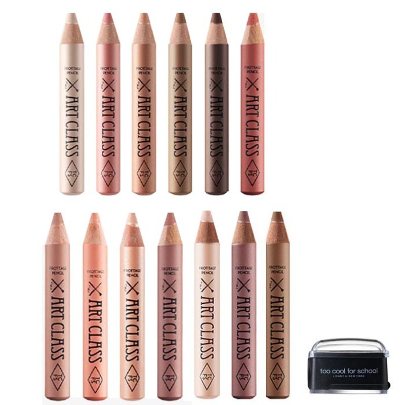 Too Cool For School Artclass Frottage Pencil 18 เฉดสี พร้อมส่ง//กบเหลา