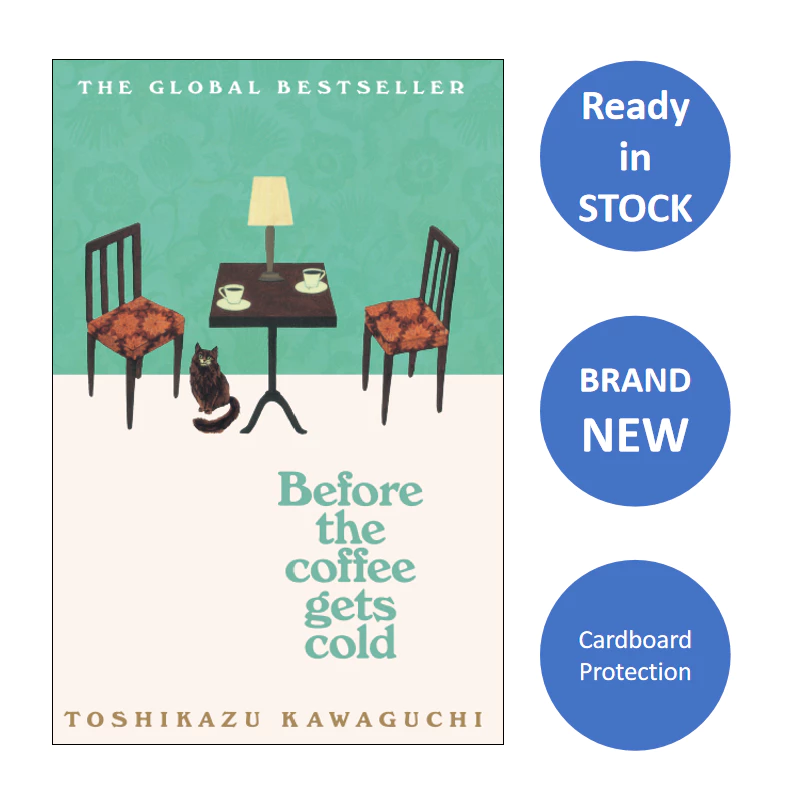 English Book Before the Coffee Gets Cold Before We Say Goodbye Toshikazu Kawaguchi Paperback
