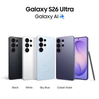 Samsung Galaxy S26 Ultra (12GB+256GB ,512GB) จอกันเผือก Galaxy AI เครื่องใหม่ แท้ ศูนย์ไทย รับประกันศูนย์ 1 ปี