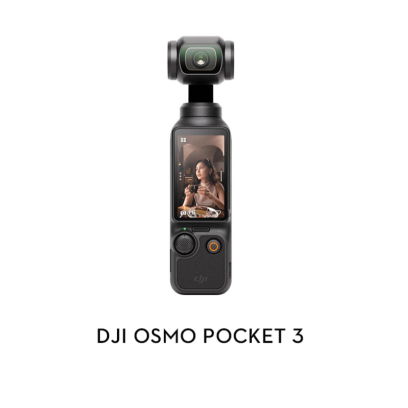 DJI Osmo Pocket 3 – Portable 4K Vlogging Camera | Auto Face Tracking | Dual Orientation Shooting