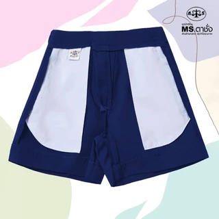 เช็ตชุดอนุบาลชาย ฮาวายเอวจั๊ม+เอวยาง เสื้อ Sอก27", M-28",L-30"+กางเกง ดีวาย เอวยา ยาวxเอว.นิ้ว กรมกลาง.กรมเข้ม MS ตาชั่ง