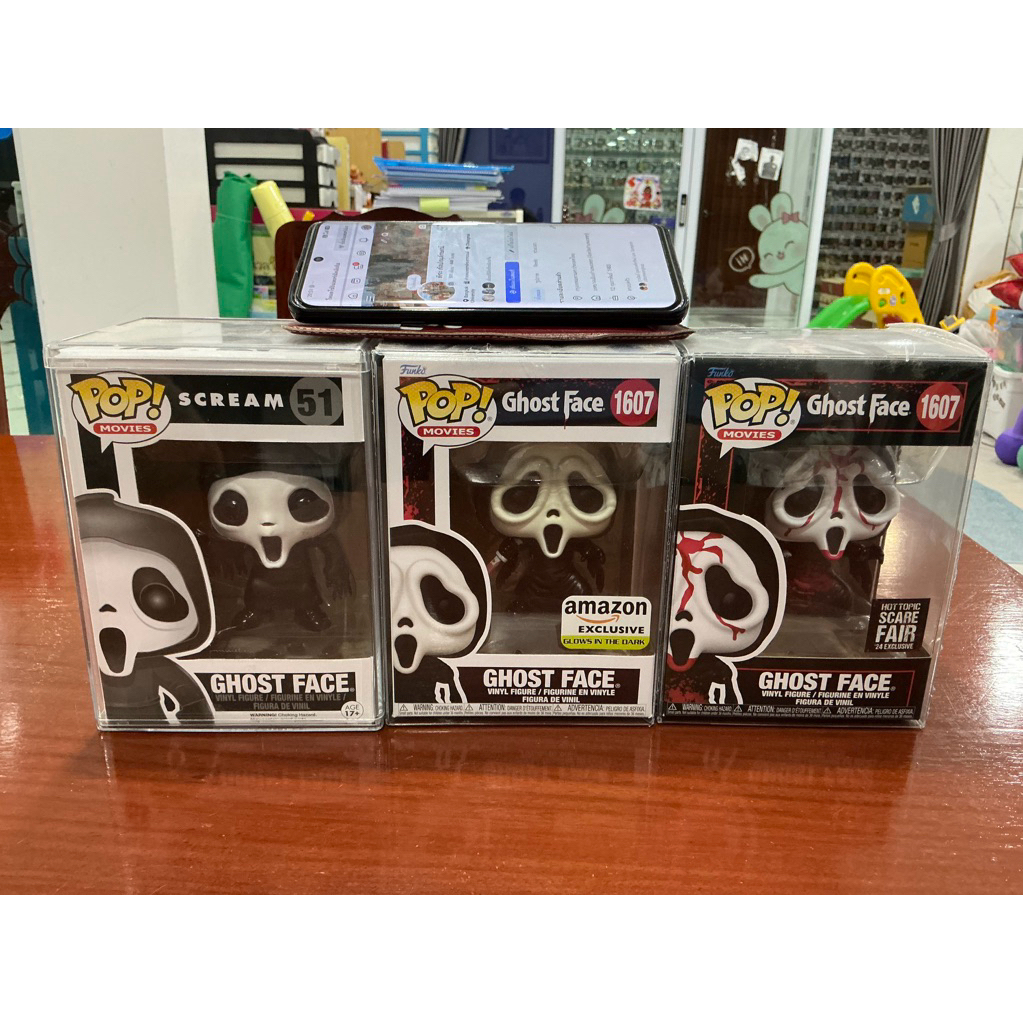funko pop ghost face ชุด3ตัว